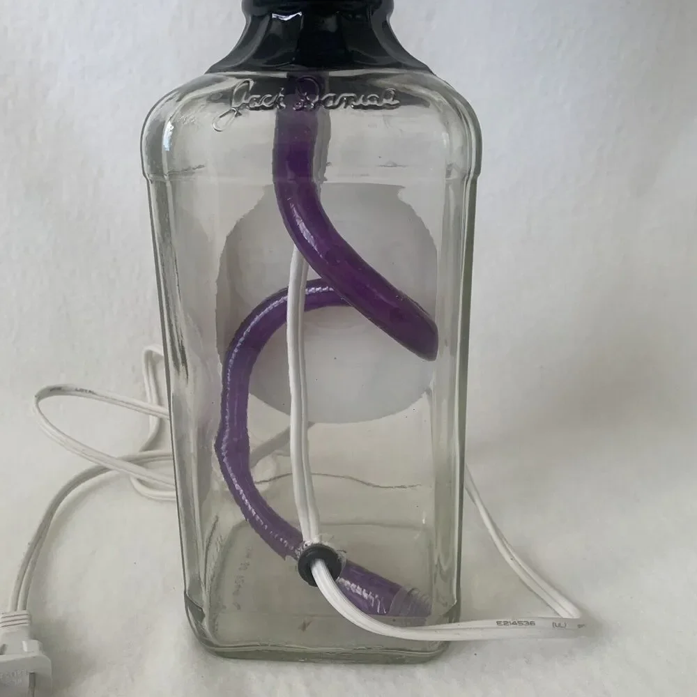 Vintage 2010 Custom Made NBA Los Angeles Lakers Jack‎ Daniel Lamp